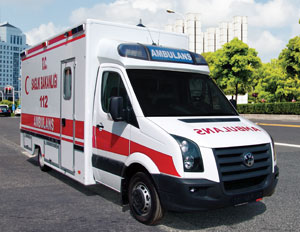 Dört Yaralı Nakil Ambulans