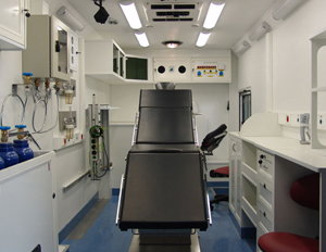 Mobile Icu and Surgery Vehicle